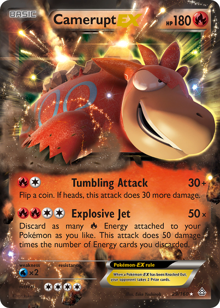 Primal Clash Camerupt EX #29/160